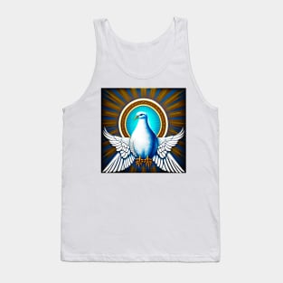 White dove of the Holy Spirit Tank Top
